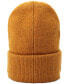 Фото #3 товара Men's Oversized Cuffed Logo Patch Beanie
