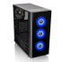 Фото #1 товара Thermaltake V200 TG RGB - Midi Tower - PC - Black - ATX - micro ATX - Mini-ITX - SPCC - Gaming