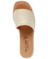 Фото #4 товара Shermer Slide Espadrille Platform Wedge Sandals, Created for Macy's