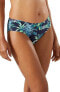 Tommy Bahama 293692 High Waist Hipster Swim Bottoms in Mare Navy Rev, Size Small