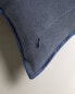 Cushion cover with overlock