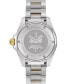 ფოტო #2 პროდუქტის Men's Swiss Automatic DS Action Diver Two-Tone Stainless Steel Bracelet Watch 43mm