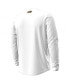 Men's White Navy Midshipmen 2023 Aer Lingus College Football Classic Performance Long Sleeve T-shirt
