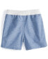 ფოტო #2 პროდუქტის Baby Boys Cotton Chambray Shorts, Created for Macy's