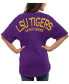 ფოტო #2 პროდუქტის Women's Purple LSU Tigers Oversized T-shirt