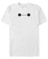 Disney Men's Big Hero 6 Baymax Big Face Costume Short Sleeve T-Shirt Short Sleeve T-Shirt Белый, S - фото #1