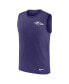 Фото #2 товара Men's Purple Baltimore Ravens Muscle Tank Top