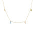 Фото #1 товара Колье PDPAOLA RAINBOW Gold Necklace