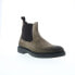 Фото #2 товара Bruno Magli Paolo MB4PAOO0 Mens Gray Leather Slip On Chelsea Boots