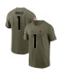 Фото #1 товара Men's Kyler Murray Olive Arizona Cardinals 2022 Salute To Service Name and Number T-shirt