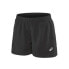 Sports Shorts for Women Asics Silver 4In Black