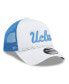 Фото #2 товара Men's White/Blue UCLA Bruins Court Sport Foam A-Frame 9FORTY Adjustable Trucker Hat