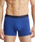 ფოტო #4 პროდუქტის Men's 3-Pack. Classic Stretch Trunks