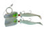 Blue Water Candy Parachute Rig, 9", 8 oz/4 oz, White on John Deere Shad