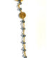 ფოტო #2 პროდუქტის 14k Gold Filled Semiprecious Stones and Coin Accents Handwrapped Necklace