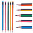 Набор карандашей Лучи Разноцветный Деревянный (12 штук)