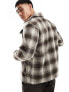 Фото #7 товара Jack & Jones faux wool shacket in brown check