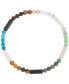 Multi Colored Bead Stretch Bracelet