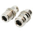 EUROCONNEX Double Female Chasis Thread N Connector