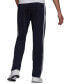 Фото #2 товара Men's Primegreen Essentials Warm-Up Open Hem 3-Stripes Track Pants