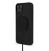 Decoded MagSafe Silikon Backcover für iPhone 14 Plus schwarz