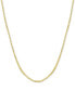 Silver Plated Box Link 18" Chain Necklace