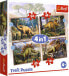 Trefl Puzzle 4w1 Ciekawe dinozaury 34383 Trefl p8