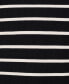 Фото #7 товара Women's Cut-Out Striped Dress