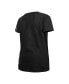 ფოტო #4 პროდუქტის Big Girls Black San Francisco Giants Flip Sequin Team V-Neck T-shirt