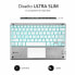 Bluetooth Keyboard with Support for Tablet Subblim SUB-KBT-SMBT50 Silver Spanish Qwerty QWERTY