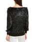 Фото #2 товара Lafayette 148 New York Stefana Blouse Women's Black S