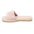 Фото #3 товара BEACH by Matisse Ivy Espadrille Slide Flat Womens Pink Casual Sandals IVY-690