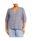 ფოტო #1 პროდუქტის Plus Size Sasha Top