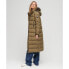 SUPERDRY Faux Fur Longline puffer jacket