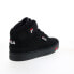 Фото #16 товара Fila V-10 Lux 1CM01212-014 Mens Black Nubuck Lifestyle Sneakers Shoes