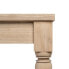 Фото #5 товара Обеденный стол BB Home Натуральная древесина кипариса 100 x 100 x 77 см
