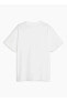 Фото #5 товара Düz Beyaz Erkek T-Shirt 62160202 CLASSICS FTR BALLER Logo T