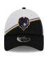 Фото #2 товара Men's White, Black Baltimore Ravens 2023 Sideline 9FORTY Adjustable Hat