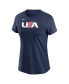 ფოტო #3 პროდუქტის Women's Bobby Witt Jr. Navy USA Baseball 2023 World Baseball Classic Name and Number T-shirt