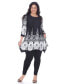 ფოტო #1 პროდუქტის Plus Size Dulce Tunic Top