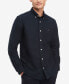 Фото #1 товара Men's Custom Fit New England Solid Oxford Shirt