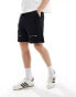 Фото #1 товара ASOS DESIGN slim fit utility shorts with front pocket detail in black