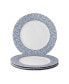 Фото #1 товара Blueprint Collectables Floris Plates in Gift Box, Set of 4