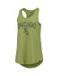 Women's Olive Chicago White Sox Armed Forces Day Tank Top