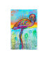 Фото #1 товара Dean Russo Pink Flamingo Abstract Color Canvas Art - 27" x 33.5"