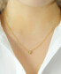 ფოტო #2 პროდუქტის Diamond Heart 18" Pendant Necklace (1/10 ct. t.w.) in Gold Vermeil, Created for Macy's