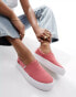 Toms Alpargata Fenix slip on trainers in bright pink