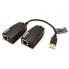 Фото #2 товара VALUE 12.99.1123 - USB-A - RJ-45 - USB-A - RJ-45 - 0.15 m - Black