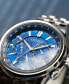 ფოტო #3 პროდუქტის Men's Eco-Drive Calendrier Stainless Steel Bracelet Watch 44mm BU2021-51L