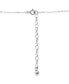 ფოტო #4 პროდუქტის Cubic Zirconia Bezel Curved Bar Collar Necklace, 16" + 2" extender, Created for Macy's